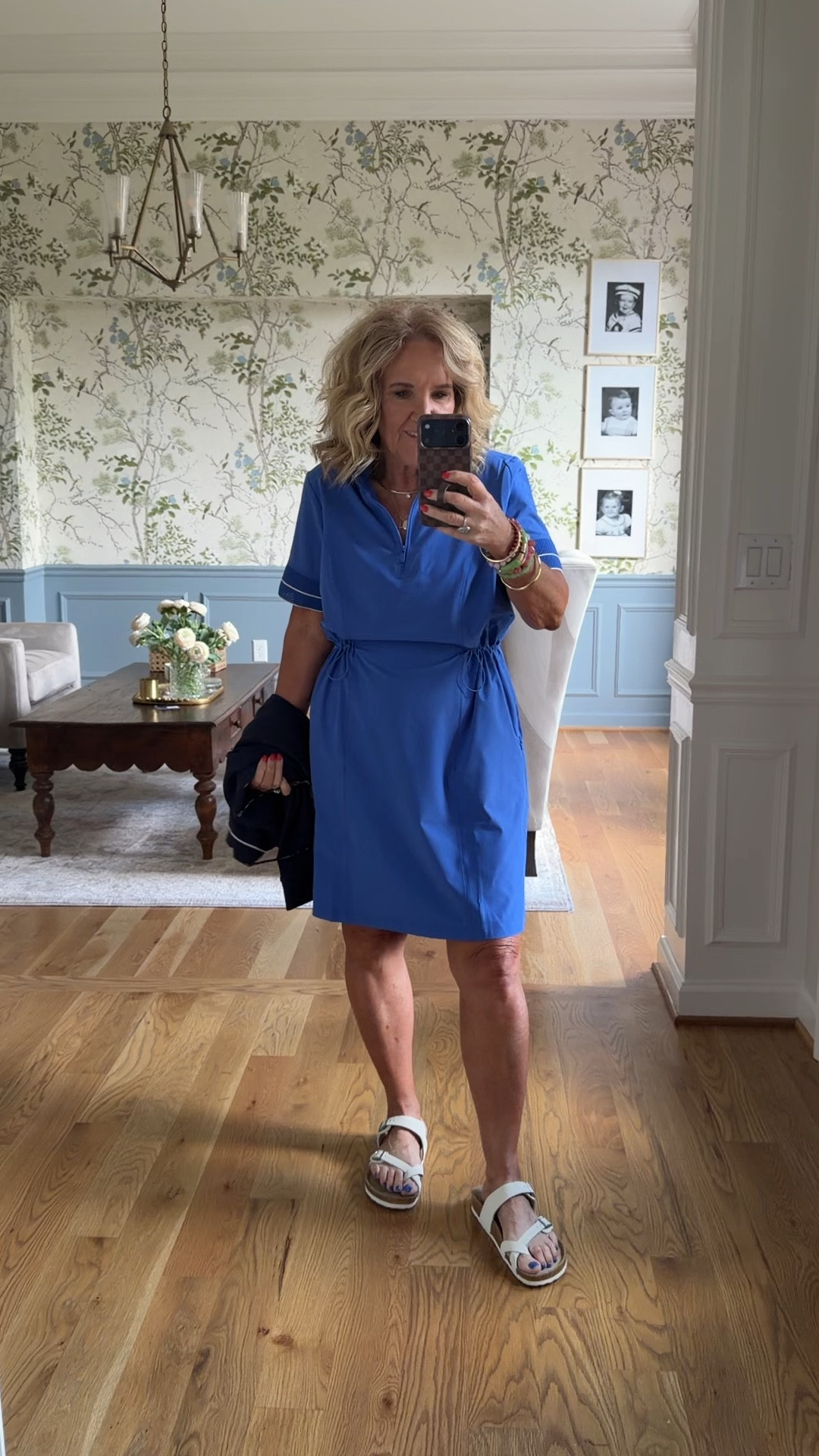 Tap the bell 🔔 and heart ❤️ this post to not miss a thing!

Athletic sporty dress size 1.0. Heading to an outdoor event and then off to a ball game tonight. I think this is the perfect dress for that.
20% off my bracelet stack code NANETTE20
10% off my tote code NANETTE
20% off JT earrings and necklaces code TAKE20


#LTKOver40 #LTKSaleAlert #LTKootd
