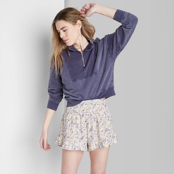 Women's Ruffle Pull-On Shorts - Wild Fable™ | Target