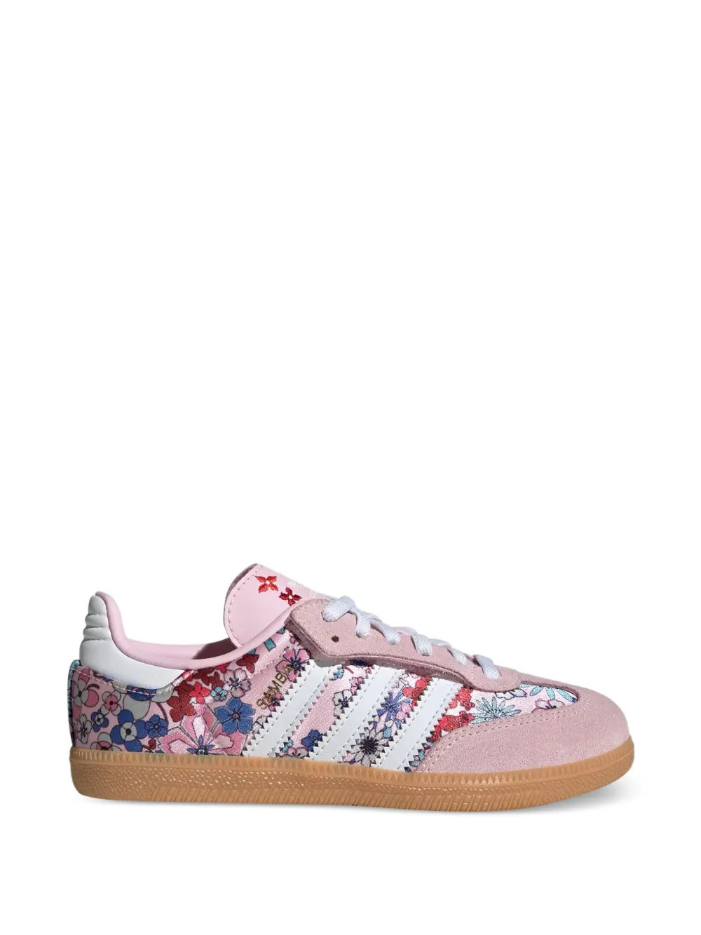 adidas Kids Samba OG Liberty London floral-print sneakers - Pink | Farfetch Global