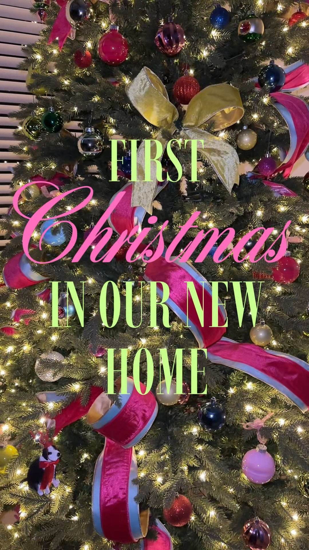 my tree this year! we just moved into a new home, so i have of course tried to decorate for christmas without our whole house being fully in order🙈😅 this year i tried decorating with ribbon! will definitely order more ribbon next year🎀

powder blue chartreuse hot pink red christmas tree ribbonn

#LTKHome #LTKHoliday #LTKSeasonal
