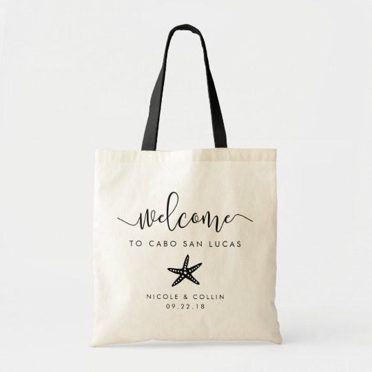 Destination Wedding Welcome Bag | Starfish | Zazzle.com | Zazzle
