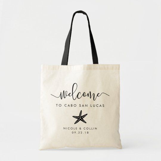 Destination Wedding Welcome Bag | Starfish | Zazzle.com | Zazzle