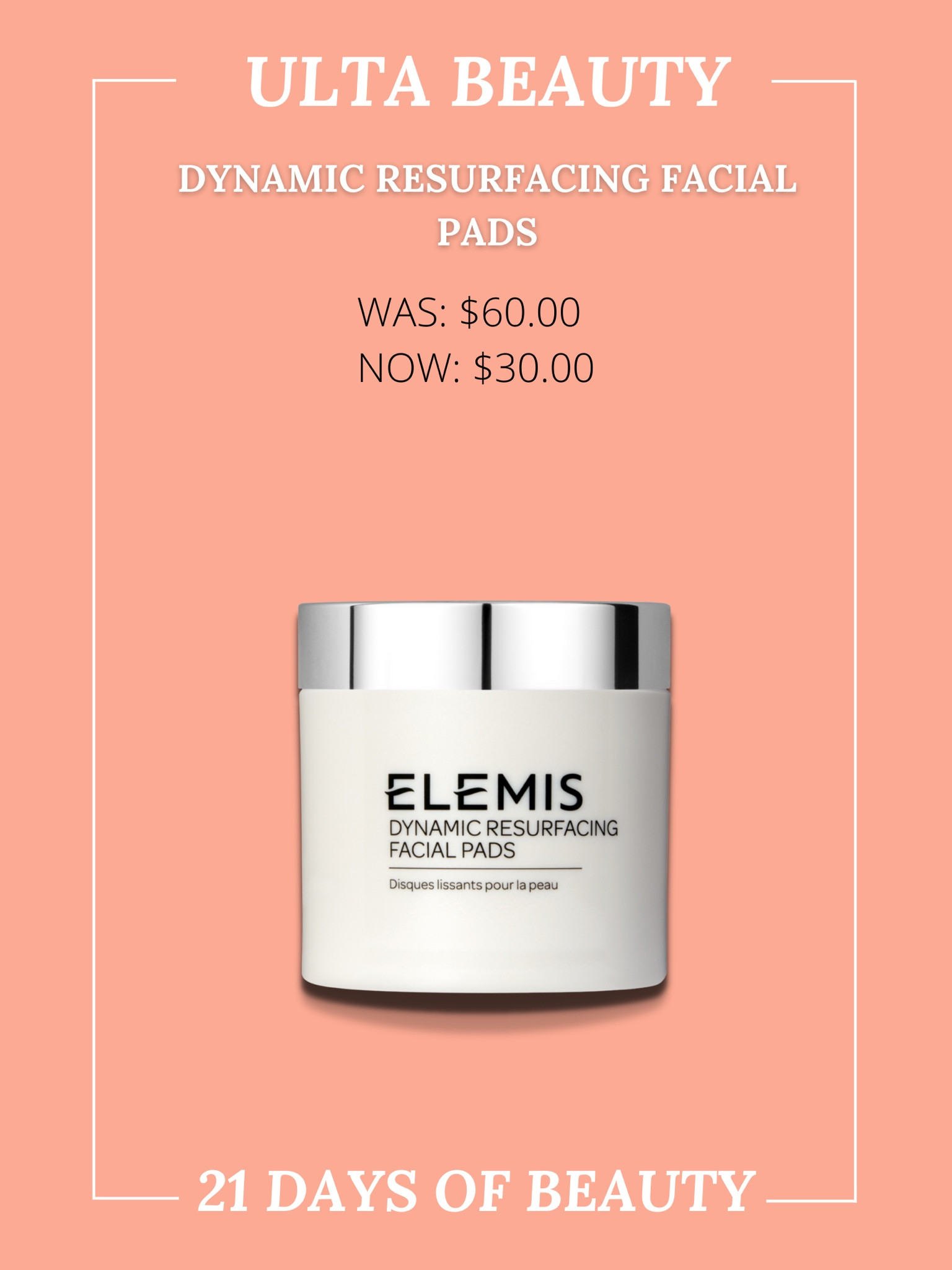 Dynamic Resurfacing Facial Pads 



#LTKsalealert #LTKbeauty #LTKunder50