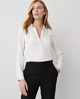 Camp Shirt | Ann Taylor