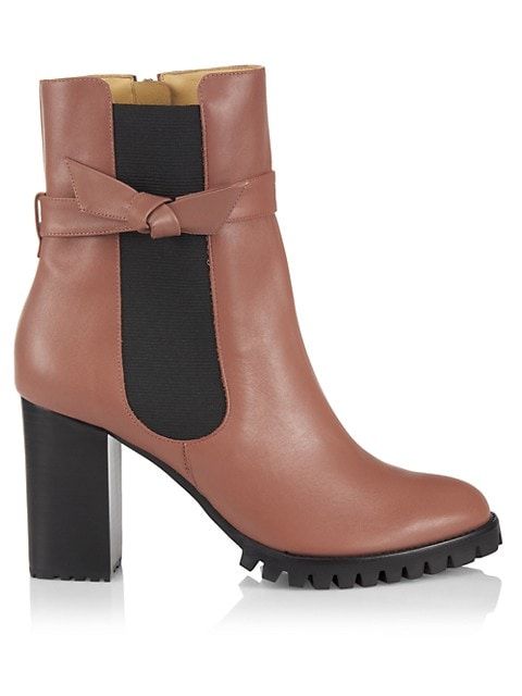 Clarita Leather Rain Boots | Saks Fifth Avenue