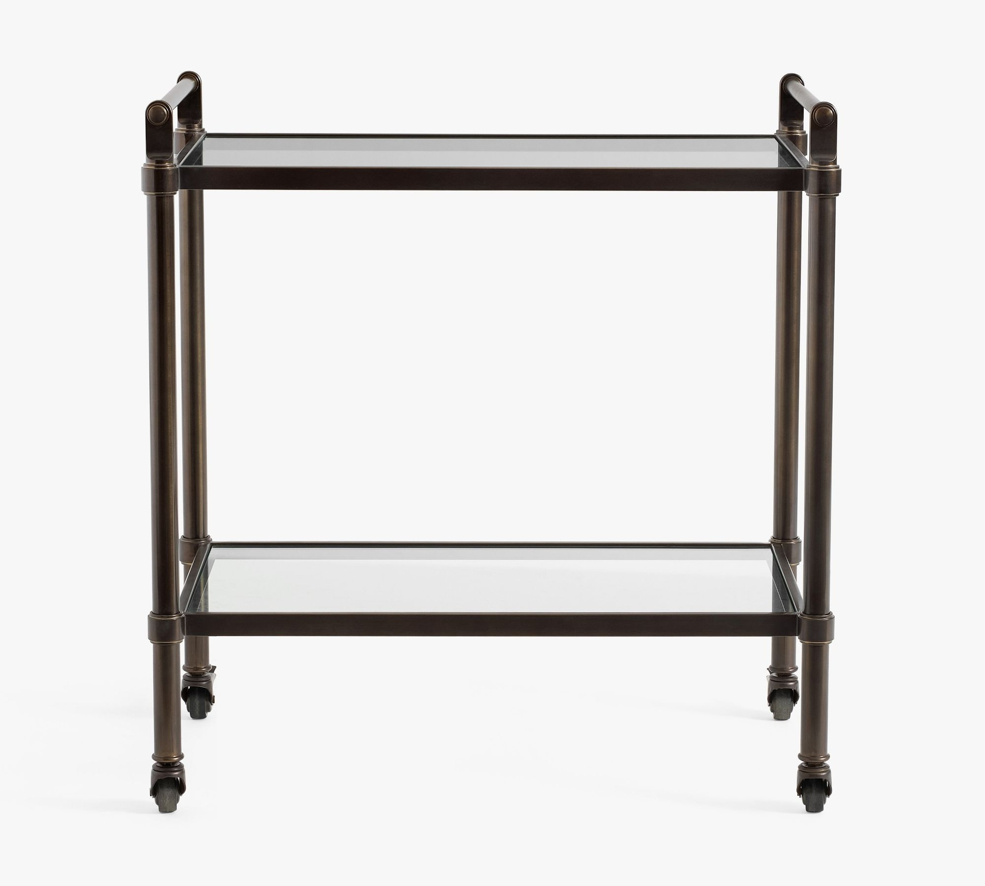 Everson Metal Bar Cart (31.5") | Pottery Barn (US)