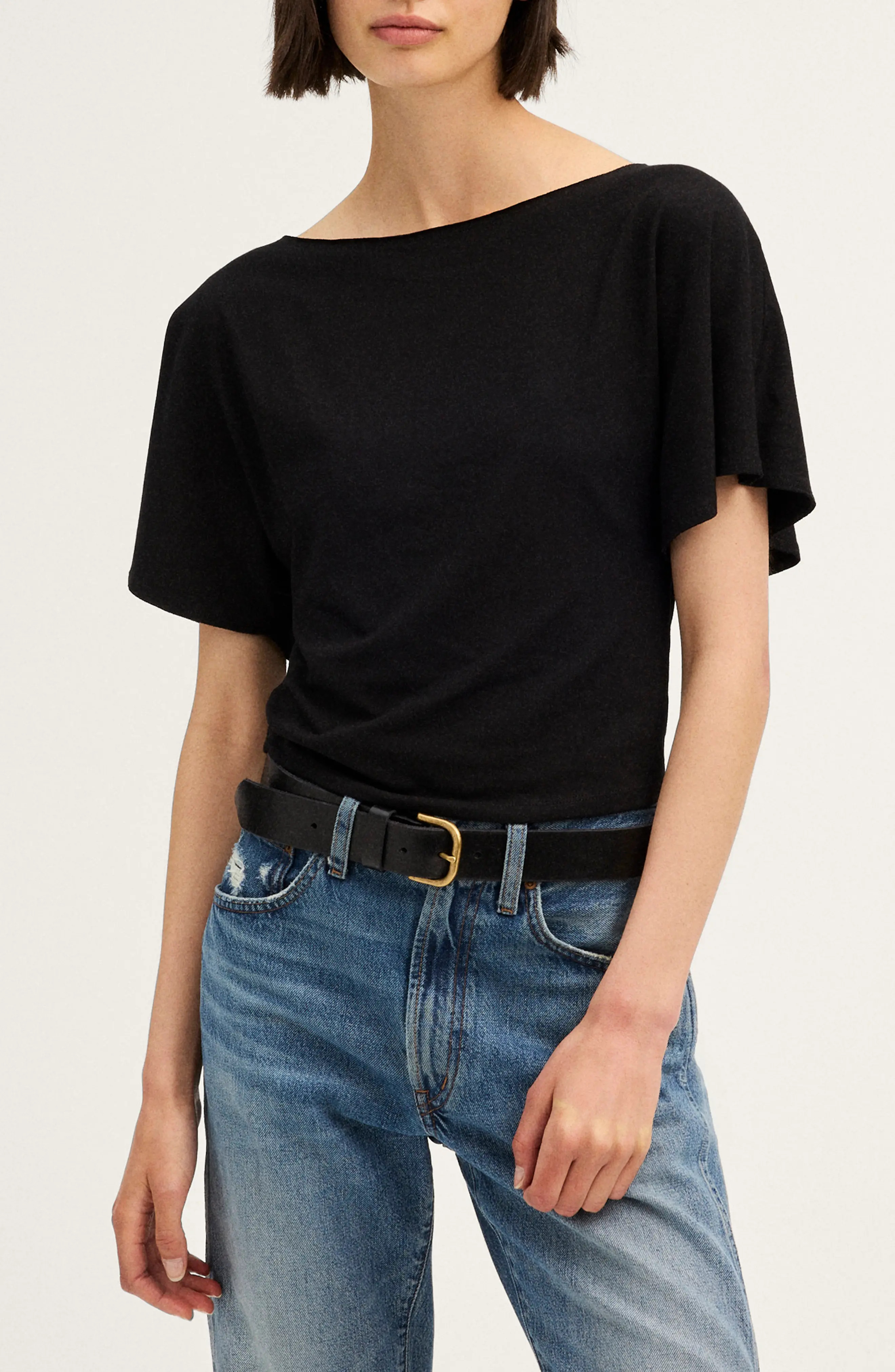 Madewell Boatneck Dolman Sleeve Top (Women) | Nordstrom | Nordstrom