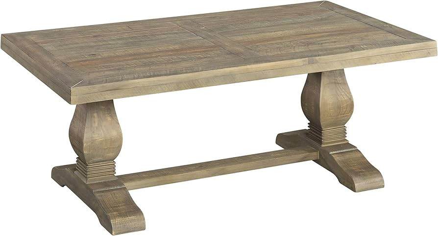 Martin Svensson Home Napa Coffee Table, 28"D x 50"W x 19"H, Reclaimed Natural | Amazon (US)