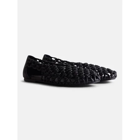 Scoop Women's Crochet Knot Ballet Flats | Walmart (US)