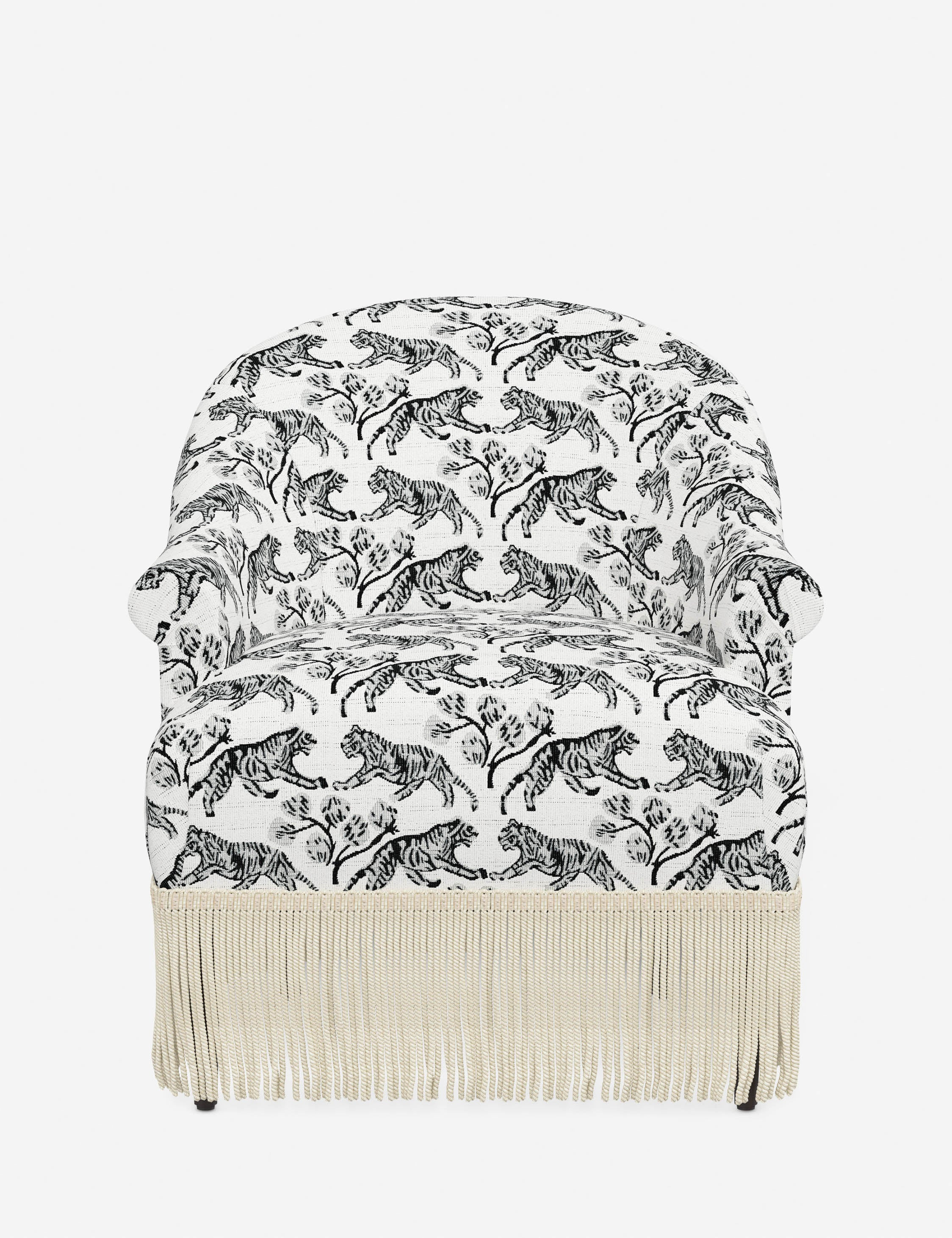 Renaud Accent Chair, Tiger Ivory by Sarah Sherman Samuel | Lulu and Georgia 