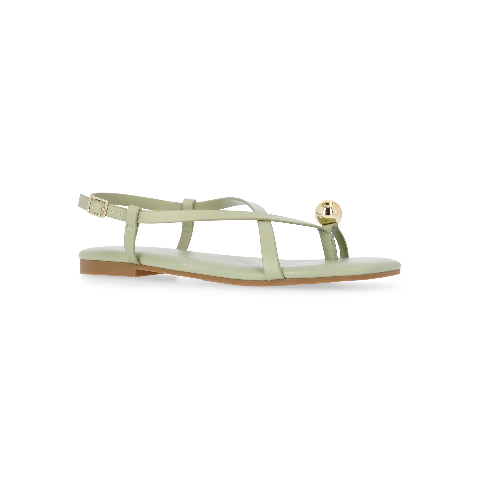 Time and Tru Women's Pearl Toe Ring Sandals | Walmart (US)