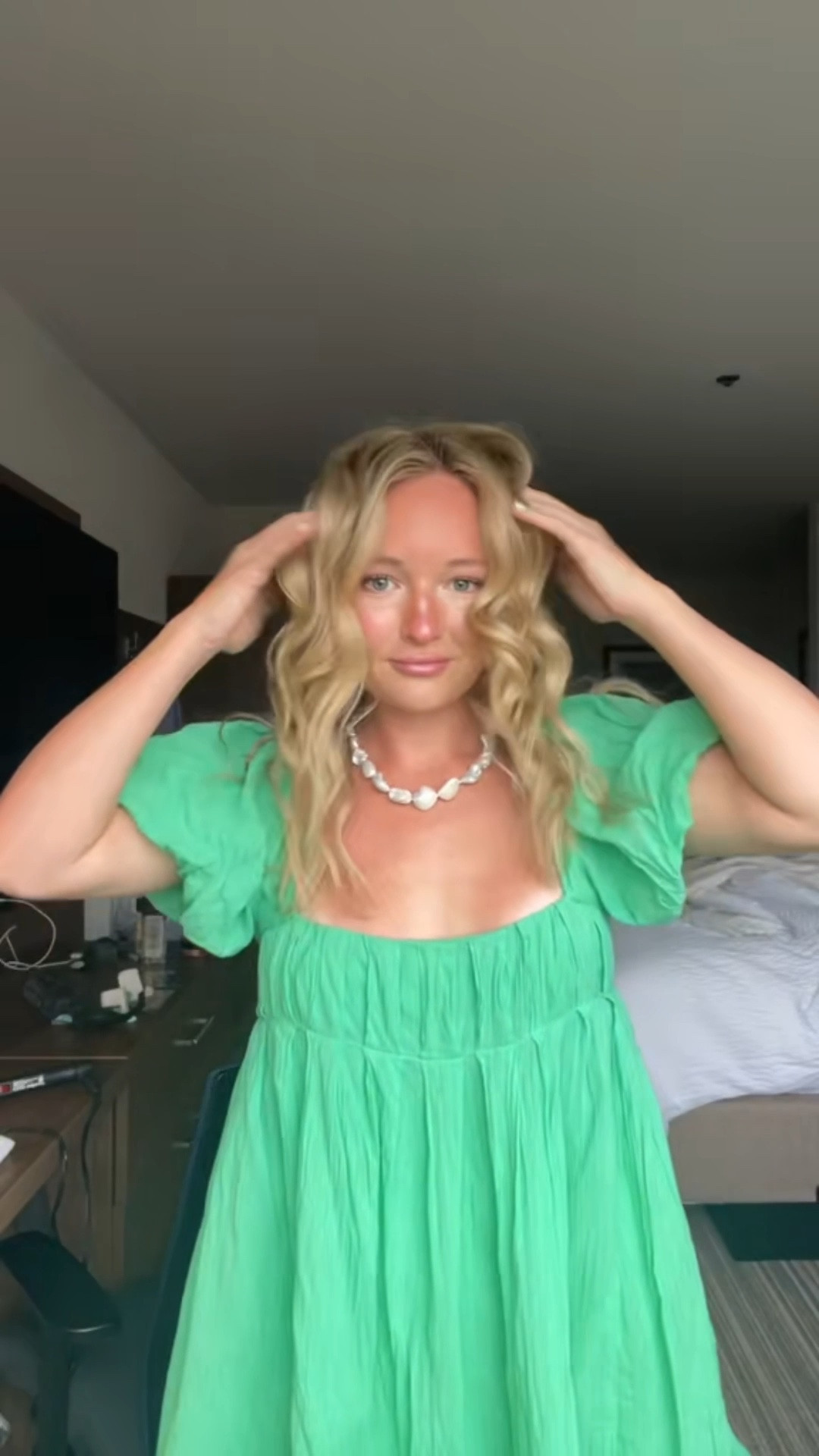 Wearing a small! 
Vacation dress, free people dress, green dress, summer dress, summer outfit, spring dress, Easter dress, spring outfit, mini dress, Amazon finds

#LTKStyleTip #LTKSeasonal #LTKWedding