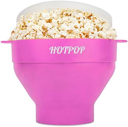 The Original Hotpop Microwave Popcorn Popper, Silicone Popcorn Maker, Collapsible Bowl BPA-Free a... | Amazon (US)