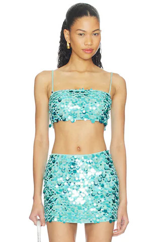 Favorite Kiki Top in Aqua Blue

              
    
        
        
            Favorite Button | Revolve Clothing (Global)