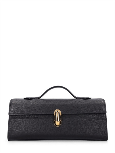Slim symmetry grained leather bag - Savette - Women | Luisaviaroma | Luisaviaroma