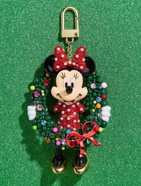 ✨ Minnie Mouse Holiday Welcome Wreath Disney Bag Charm by BaubleBar ✨

Add a touch of Disney wherever you go! Our Minnie Mouse Disney Bag Charm has proven to be a Disney fan favorite and is the must-have Disney accessory. It's the perfect addition to any purse, backpack, or tote. In this holiday bag charm, Minnie is adorned with a gorgeous stone covered holiday wreath. This bag charm is sure to be a staple that you'll add to all of your bags this holiday season.

Kids birthday gift guide 
Christmas gift guide 
Holiday gift guide 
Christmas gift ideas
Holiday gift ideas
Kids birthday gift ideas
Valentine’s party
Galentine’s party
Valentine’s Day gift guide 
Galentine’s Day gift guide 
Party styling 
Party planning 
Party decor
Party essentials 
Housewarming gift guide 
Just because gift
Shop small
Best friends
Girlfriends
Besties
Valentine’s Day gift baskets
Christmas party
Holiday party
Christmas essentials 
Holiday essentials 
Pink Christmas 
White Christmas 
Merry Christmas 
Feliz Navidad 
Christmas party outfit
Holiday party outfit
Nordstrom 
Gifts for her
Gifts for him
Gifts for host 
Beauty
Beauty essentials 
Fashion
Festive earrings 
Mother’s Day gift guide
Mother’s Day gift ideas
Stocking stuffers 
Secret Santa
Fashion accessories 
Menorah earrings
Hanukkah accessories 
Christmas tree earrings
Santa earrings
Santa baby earrings
Bow earrings
Nutcracker earrings
Snowflake earrings 

#LTKGifts #LTKBeMine #easter #LTKMothersDay #LTKFashion #liketkit #LTKCyberweek  
#LTKfindsunder100 #LTKtravel #LTKkids #LTKGiftGuide #LTKhome #LTKSeasonal #LTKbaby #LTKfamily #LTKfindsunder50 #LTKHalloween #LTKbump #LTKHolidaySale #LTKstyletip #LTKover40

#LTKwedding #LTKHoliday #LTKparties