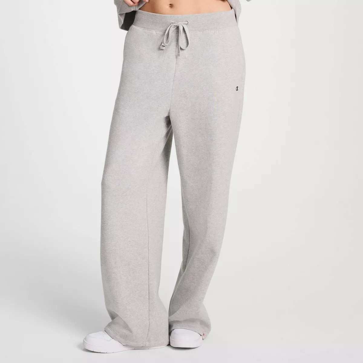 Champion Women's High-Rise Fleece Wide Leg Sweatpants | Target