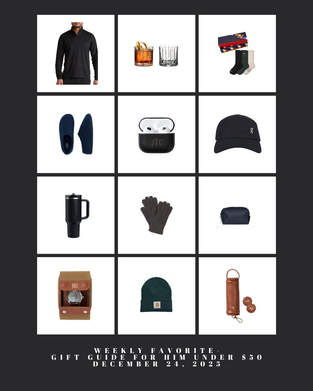 Weekly Favorites- Gift Guide for Him Under $50- December 24, 2025

#giftsforhimunder50 #under50gifts #affordablegifts #budgetfriendlygifts #giftideasunder50 #giftsforhim #mensgiftideas #budgetgiftsforhim #usefulgifts #coolgiftsforhim #everydayessentials #menslifestyle #affordableluxury #giftguide2025 #2025giftguide #thoughtfulgifts #giftinspo #practicalgifts #shoponabudget #perfectgiftideas



#LTKHoliday #LTKMens #LTKGiftGuide