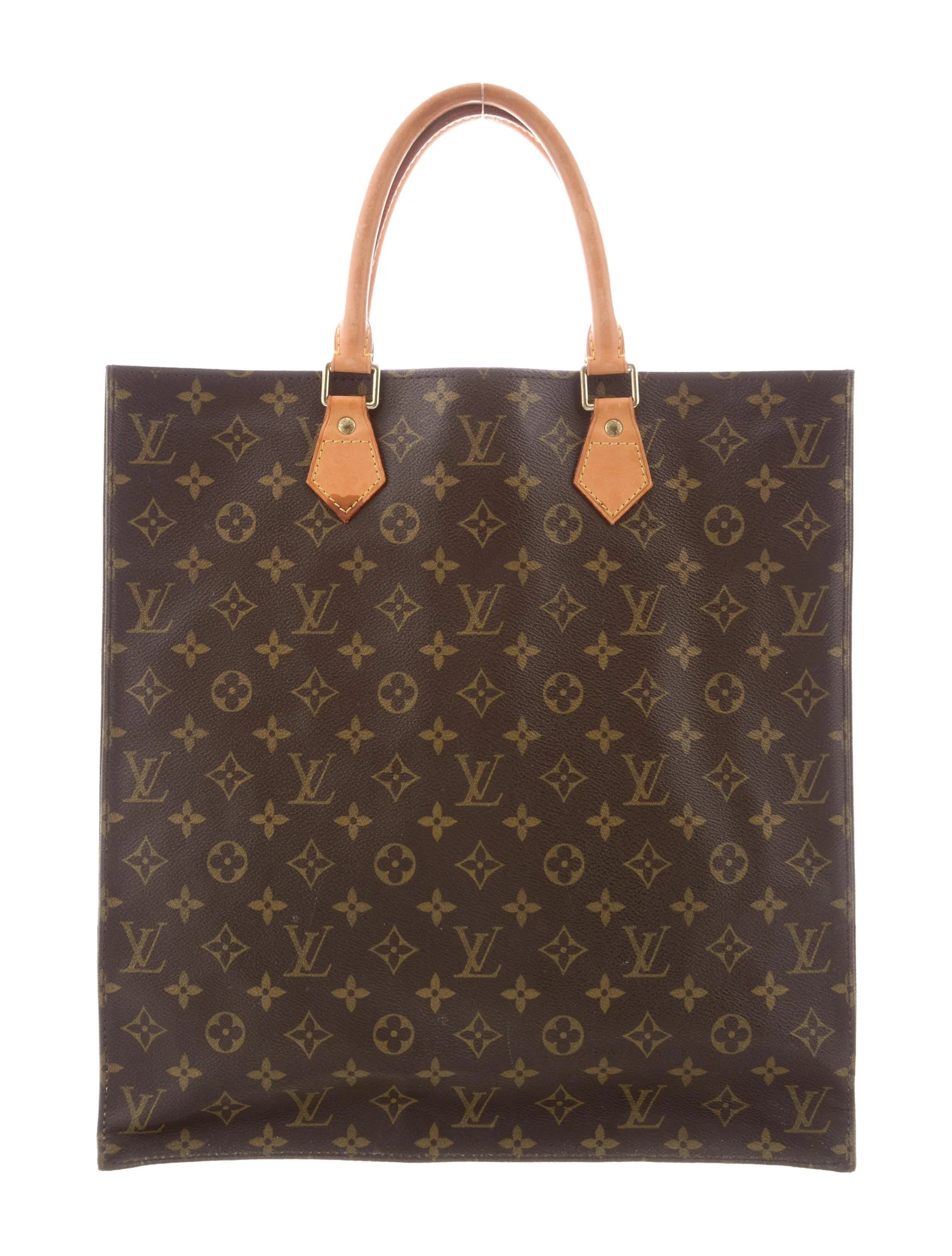 Monogram Sac Plat Tote Bag | The RealReal