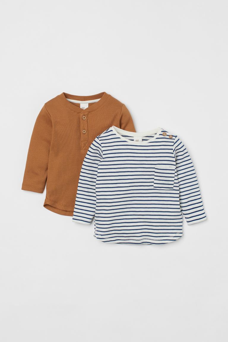 2-pack Jersey Shirts | H&M (US + CA)