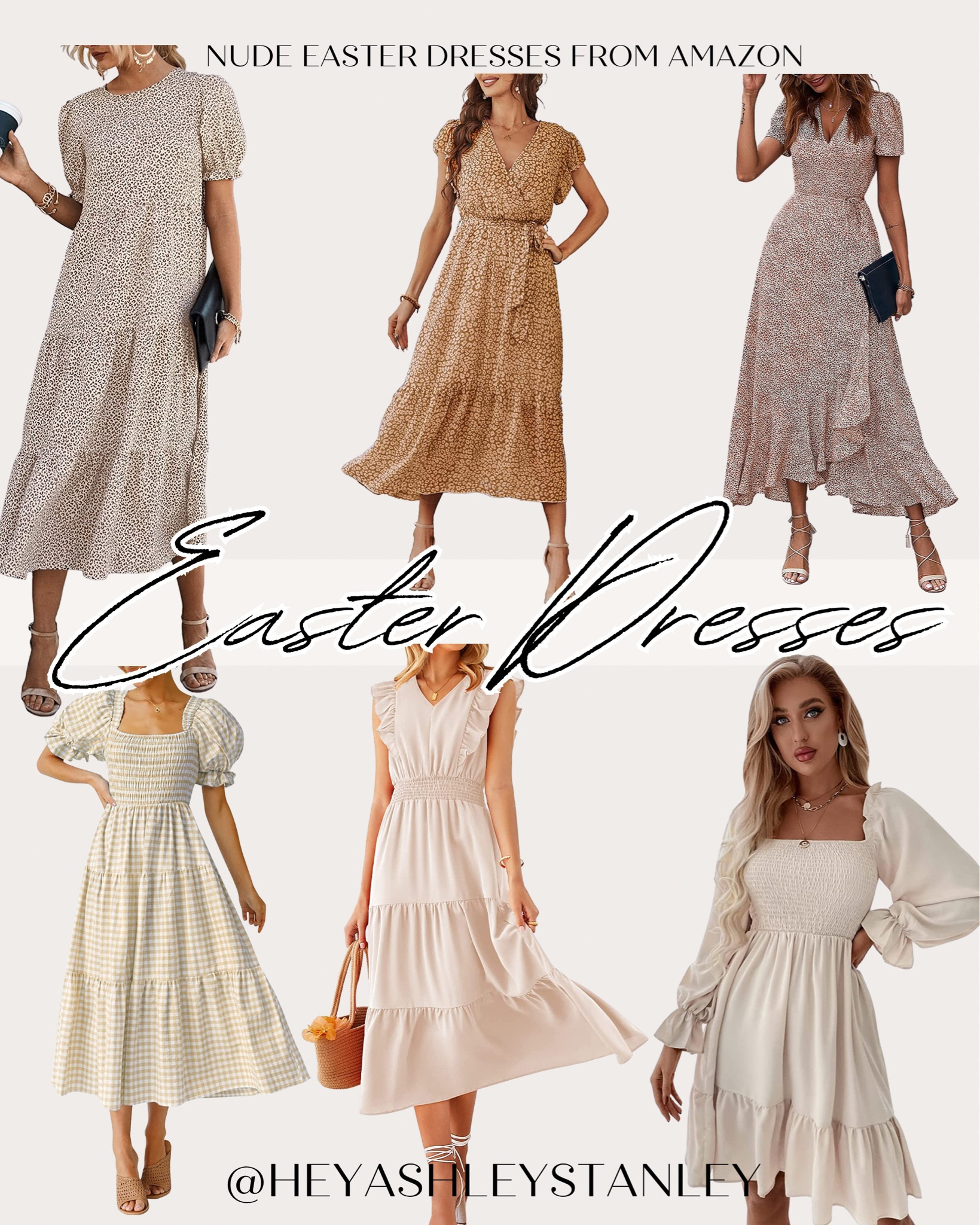 Ready to shake off those winter blacks and step into some chic neutrals for Easter? 🐰🌸 These dresses from Amazon will have you feeling fresh, feminine, and ready to embrace spring! From flowy maxis to cute minis, these nude and neutral tones are a must-have for any fashionista's closet. So go ahead and treat yourself to a new dress (or two) – after all, spring only comes once a year! 😉 #AmazonFashion #NeutralDresses #SpringFashion #EasterOutfit #TransitionToSpring #Fashionista #SpringVibes #FashionInspiration #NudeDresses #NeutralTones #DressUp #ShopTillYouDrop #FashionBlogger #SpringStyle #OutfitInspiration #SpringEssentials | Keywords: Amazon fashion, neutral dresses, spring fashion, Easter outfit, transition to spring, fashionista, spring vibes, fashion inspiration, nude dresses, neutral tones, dress up, shop till you drop, fashion blogger, spring style, outfit inspiration, spring essentials, fashion trends, fashion must-haves, dress roundup, women's fashion, cute dresses, maxi dresses, mini dresses

#LTKunder50 #LTKSeasonal #LTKSale