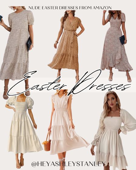 Ready to shake off those winter blacks and step into some chic neutrals for Easter? 🐰🌸 These dresses from Amazon will have you feeling fresh, feminine, and ready to embrace spring! From flowy maxis to cute minis, these nude and neutral tones are a must-have for any fashionista's closet. So go ahead and treat yourself to a new dress (or two) – after all, spring only comes once a year! 😉 #AmazonFashion #NeutralDresses #SpringFashion #EasterOutfit #TransitionToSpring #Fashionista #SpringVibes #FashionInspiration #NudeDresses #NeutralTones #DressUp #ShopTillYouDrop #FashionBlogger #SpringStyle #OutfitInspiration #SpringEssentials | Keywords: Amazon fashion, neutral dresses, spring fashion, Easter outfit, transition to spring, fashionista, spring vibes, fashion inspiration, nude dresses, neutral tones, dress up, shop till you drop, fashion blogger, spring style, outfit inspiration, spring essentials, fashion trends, fashion must-haves, dress roundup, women's fashion, cute dresses, maxi dresses, mini dresses

#LTKunder50 #LTKSeasonal #LTKSale