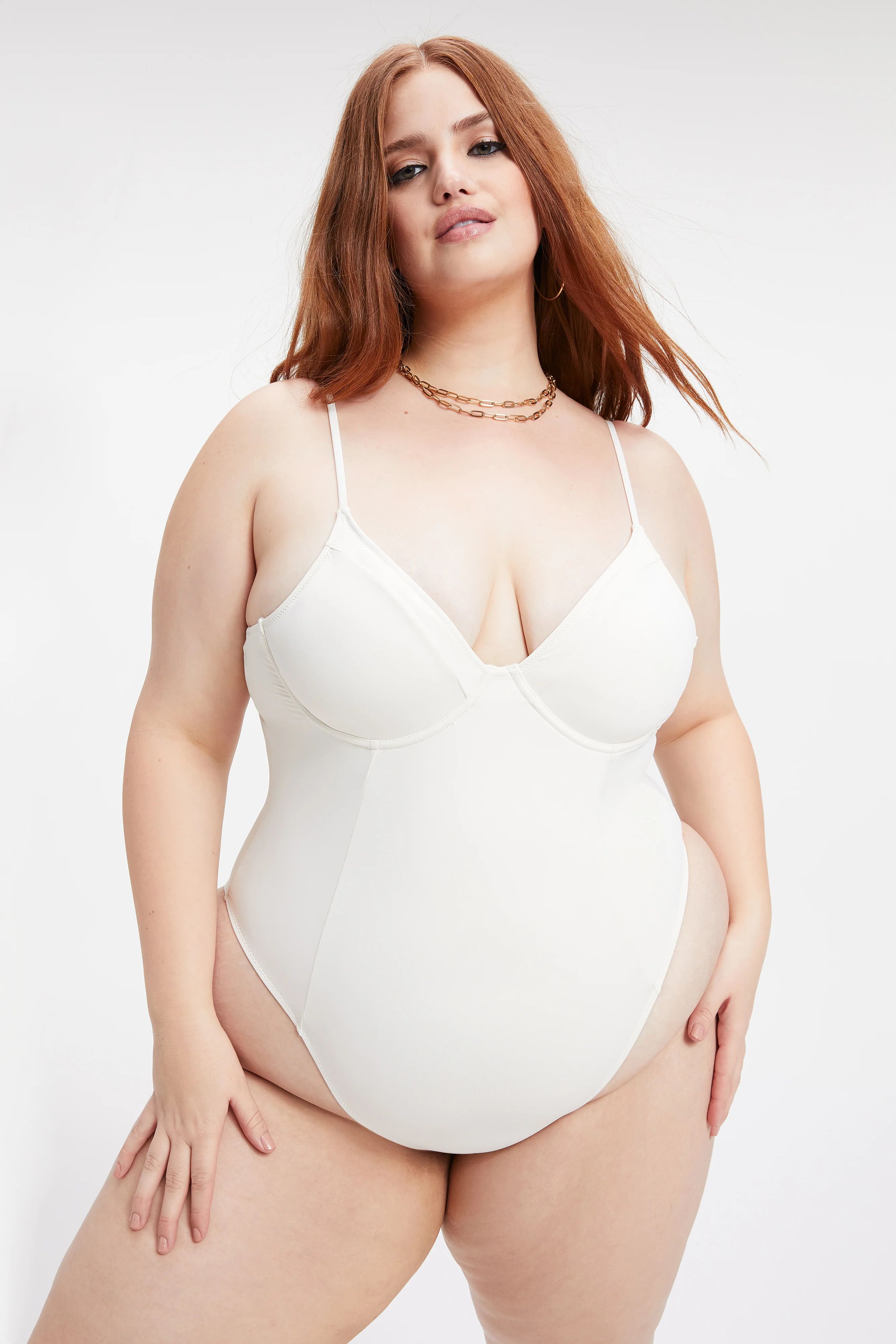 SHOWOFF ONE-PIECE | IVORY001 | Good American