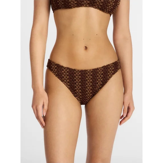 No Boundaries Crochet Bikini Swim Bottom, Women's XXS-XXL | Walmart (US)