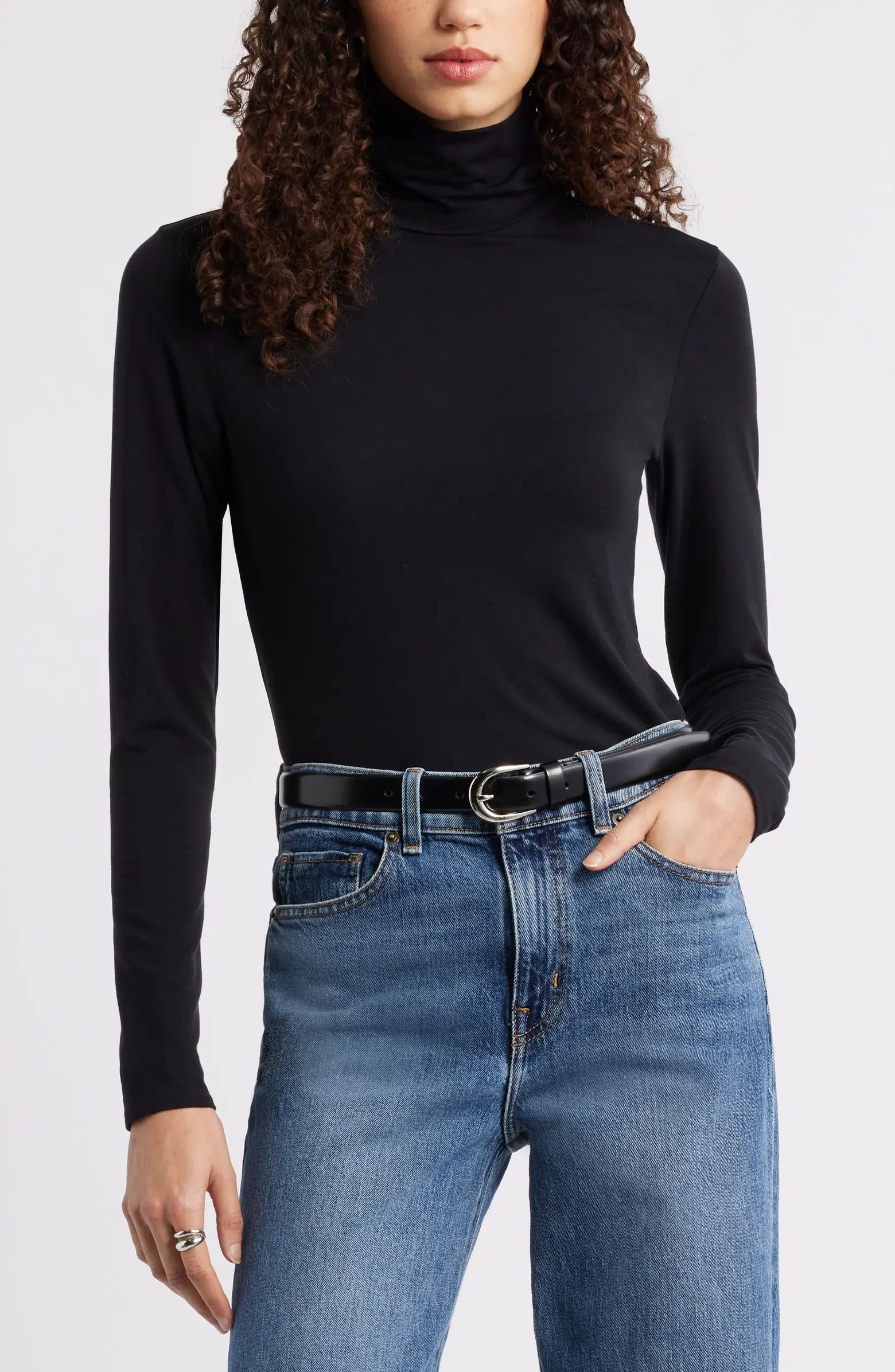 Turtleneck Knit Top | Nordstrom