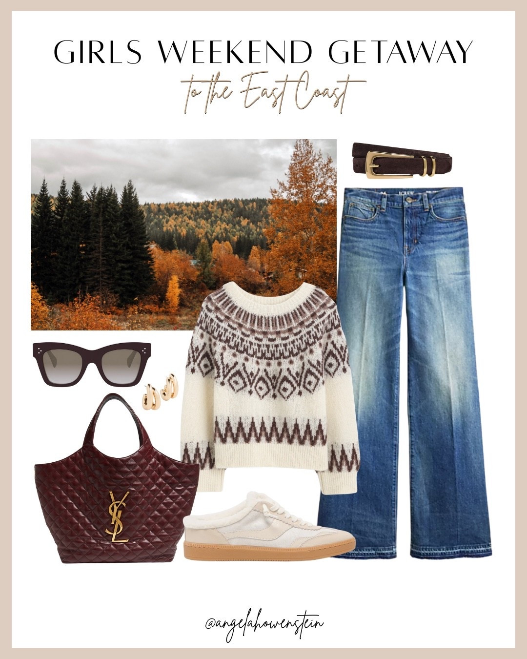 This is what I’d wear for a relaxed day exploring cute East Coast shops.

#falloutfit #classiclook #casualoutfit #denimstyle #casualchic #ltkfashion #ltkstyle #ltkfall #ltkitbag #fairisle #cozylook #sweaterweather #eastcoaststyle #fallstyleinspo

#LTKOver40 #LTKootd #LTKTravel