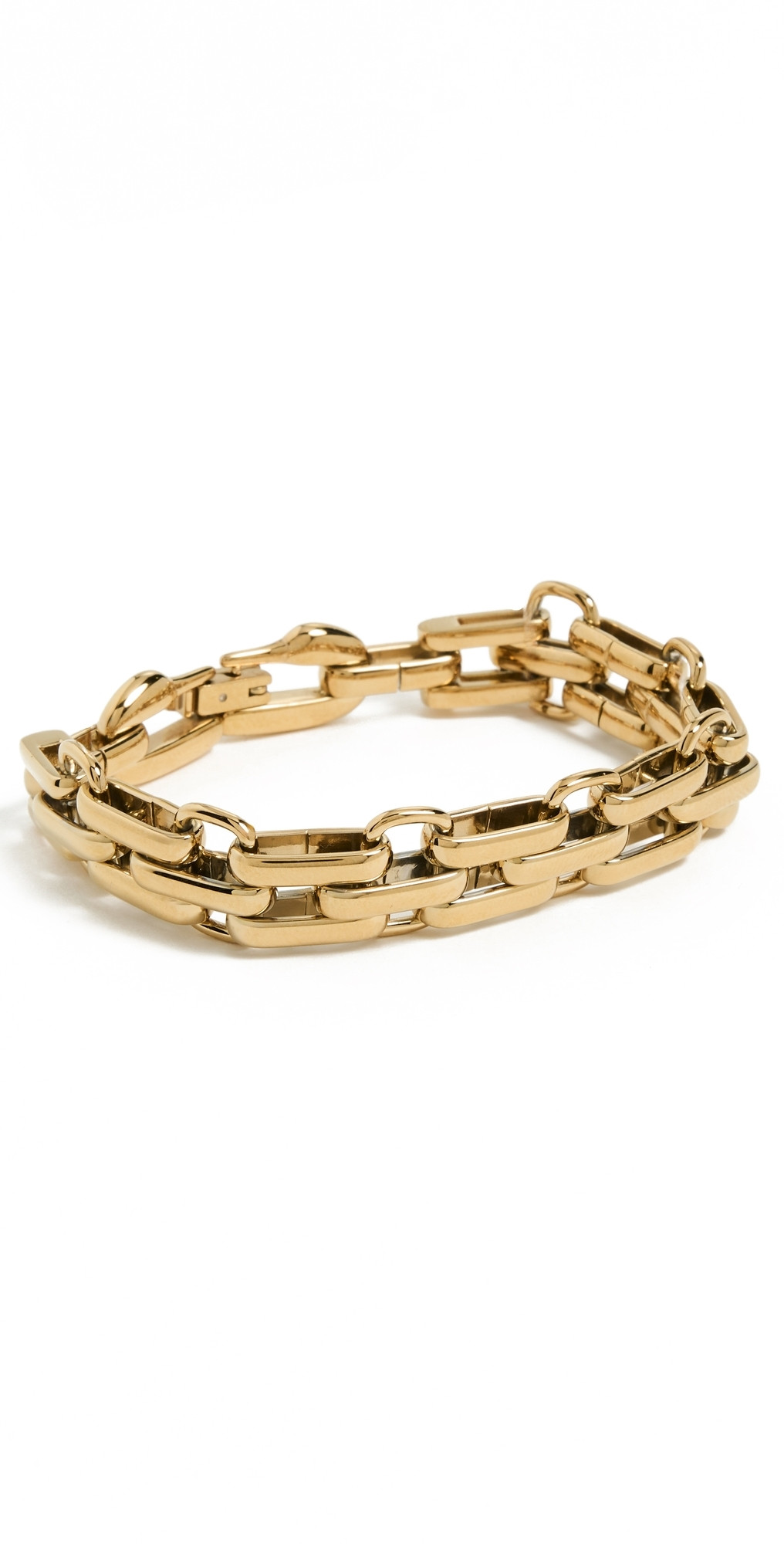 JENNY BIRD Slim Penelope Bracelet High Polish Gold S | Shopbop