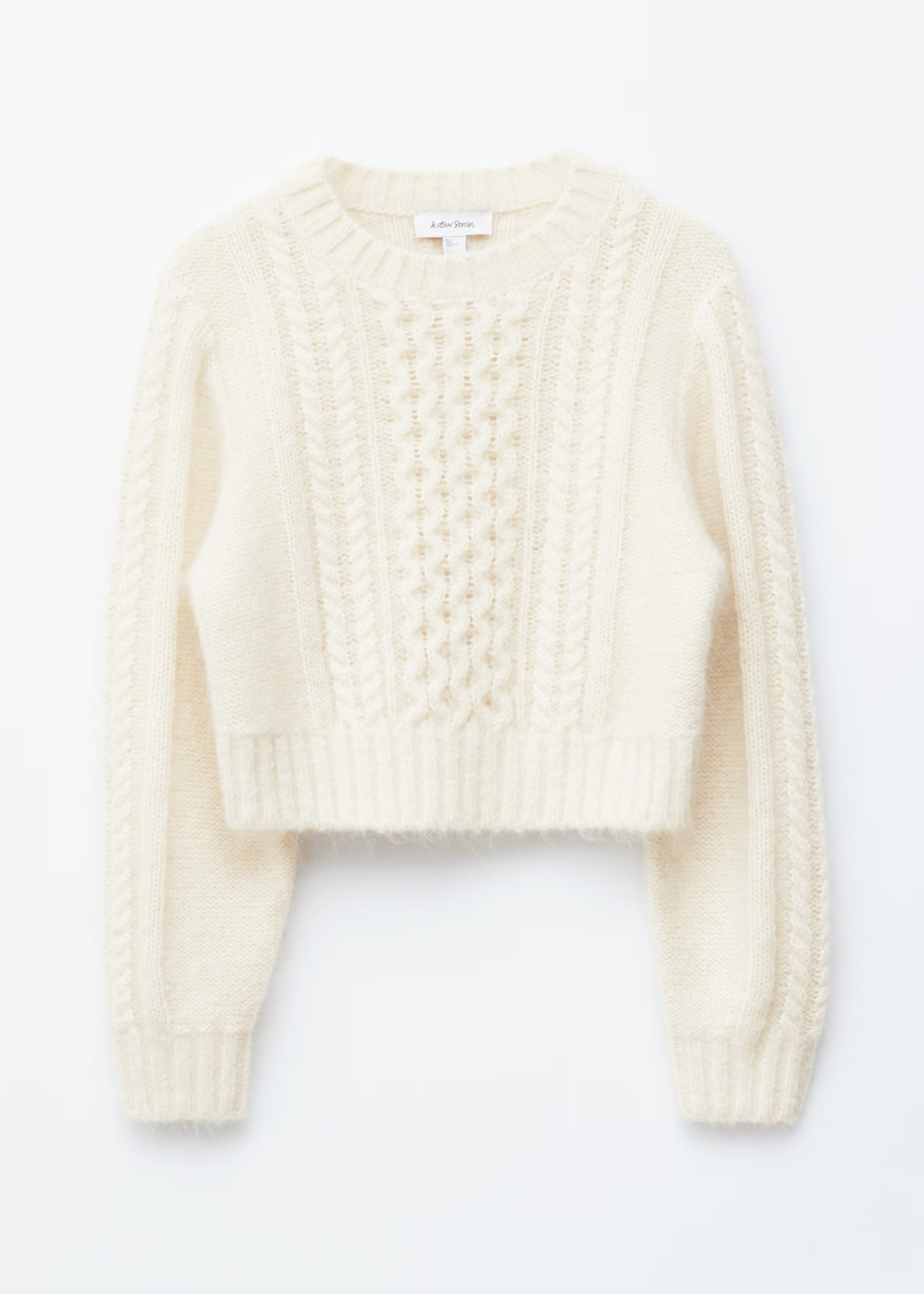 Cropped Cable-Knit Jumper | & Other Stories EU
