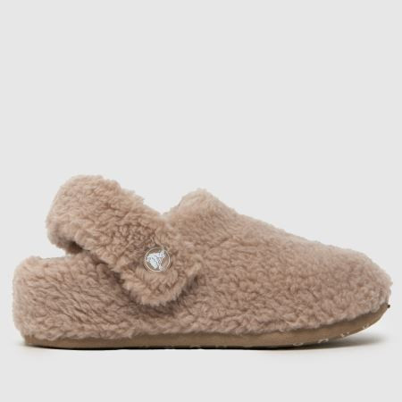Kids Junior Brown Crocs Classic Cozzzy Slippers | schuh | Schuh