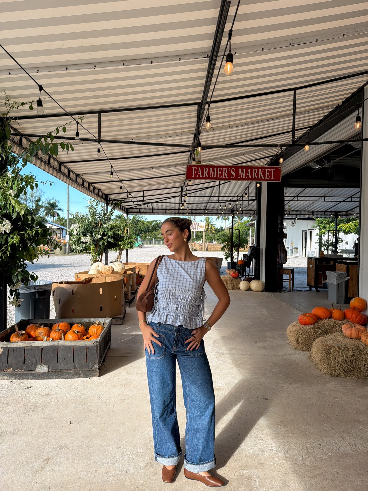 Pumpkin patch/ fall outfit 🤍