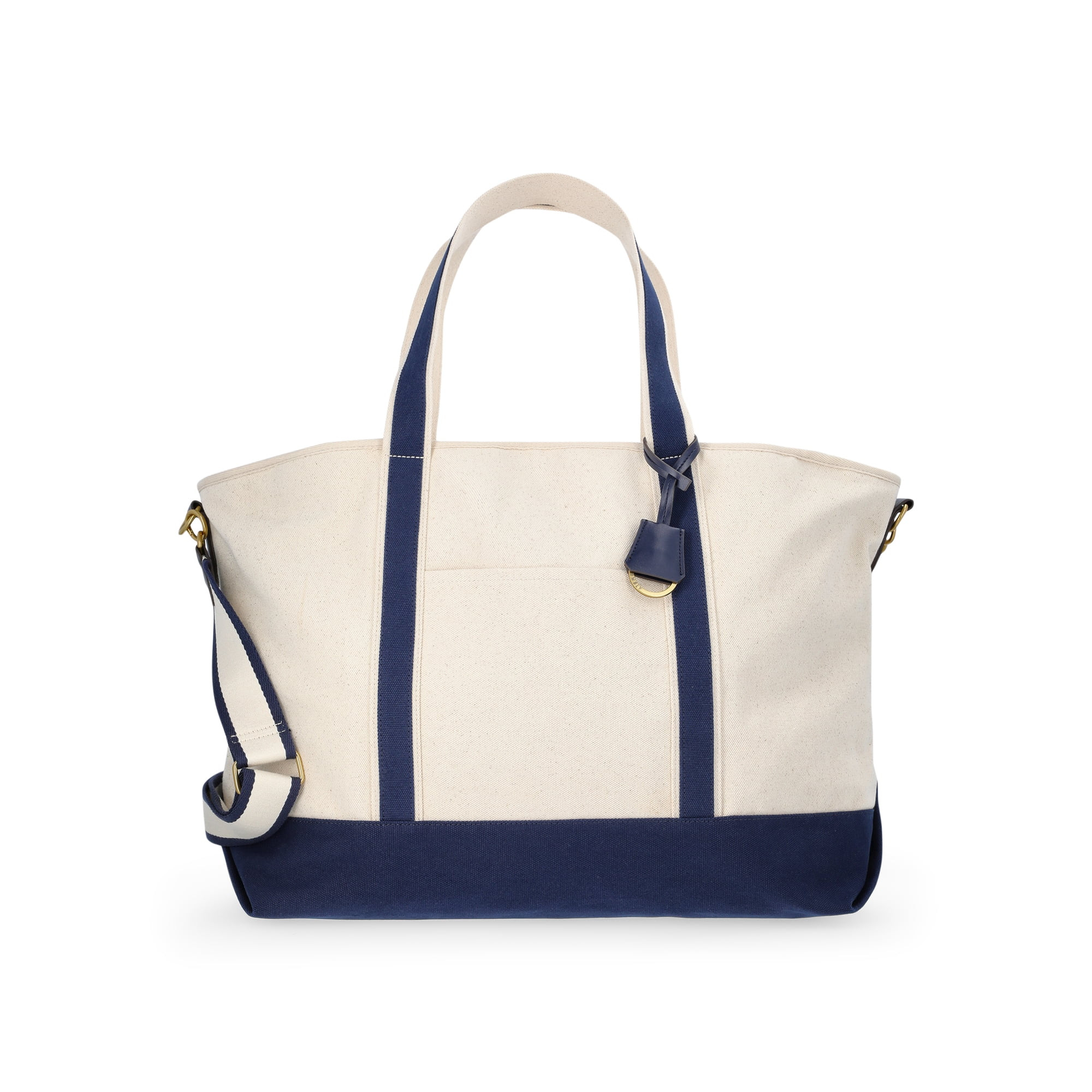 Free Assembly Women's Canvas Boat Tote, Natural | Walmart (US)