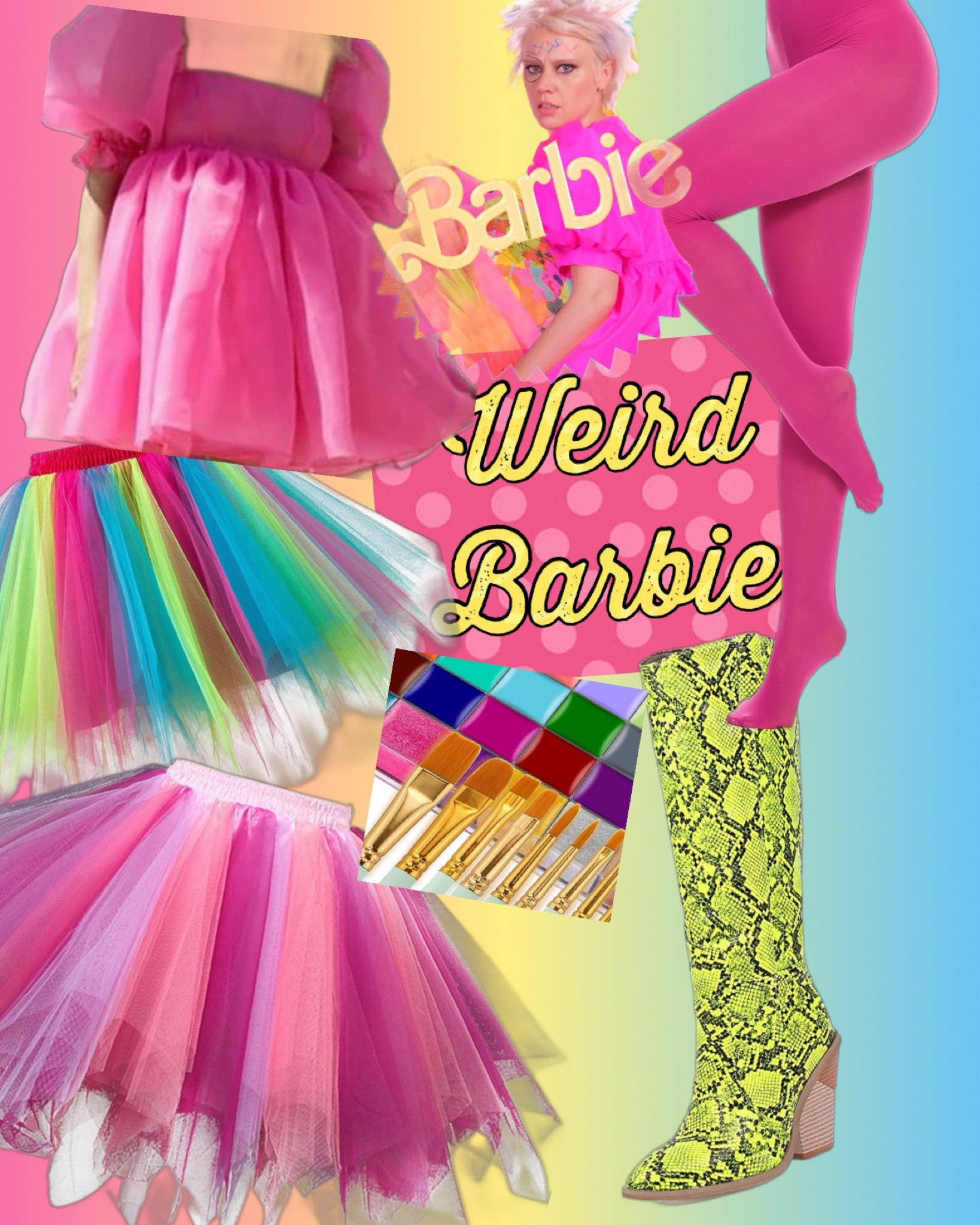 Halloween Costume Ideas: Weird Barbie 
Pink, Barbie Land, Barbie World, Malibu Beach, Dream House, decor, girly, sweet, sugar and spice, nice, cute, whimsical, home, sparkle, rhinestone, pageant, pageantry, Royal, Royalty, Cleaning, home mode, chill, home made, Kendom, Mojo Dojo Casa House, I am Kenough, funny, sweet, love, sublime, Kenergy 

#LTKHoliday #LTKSeasonal