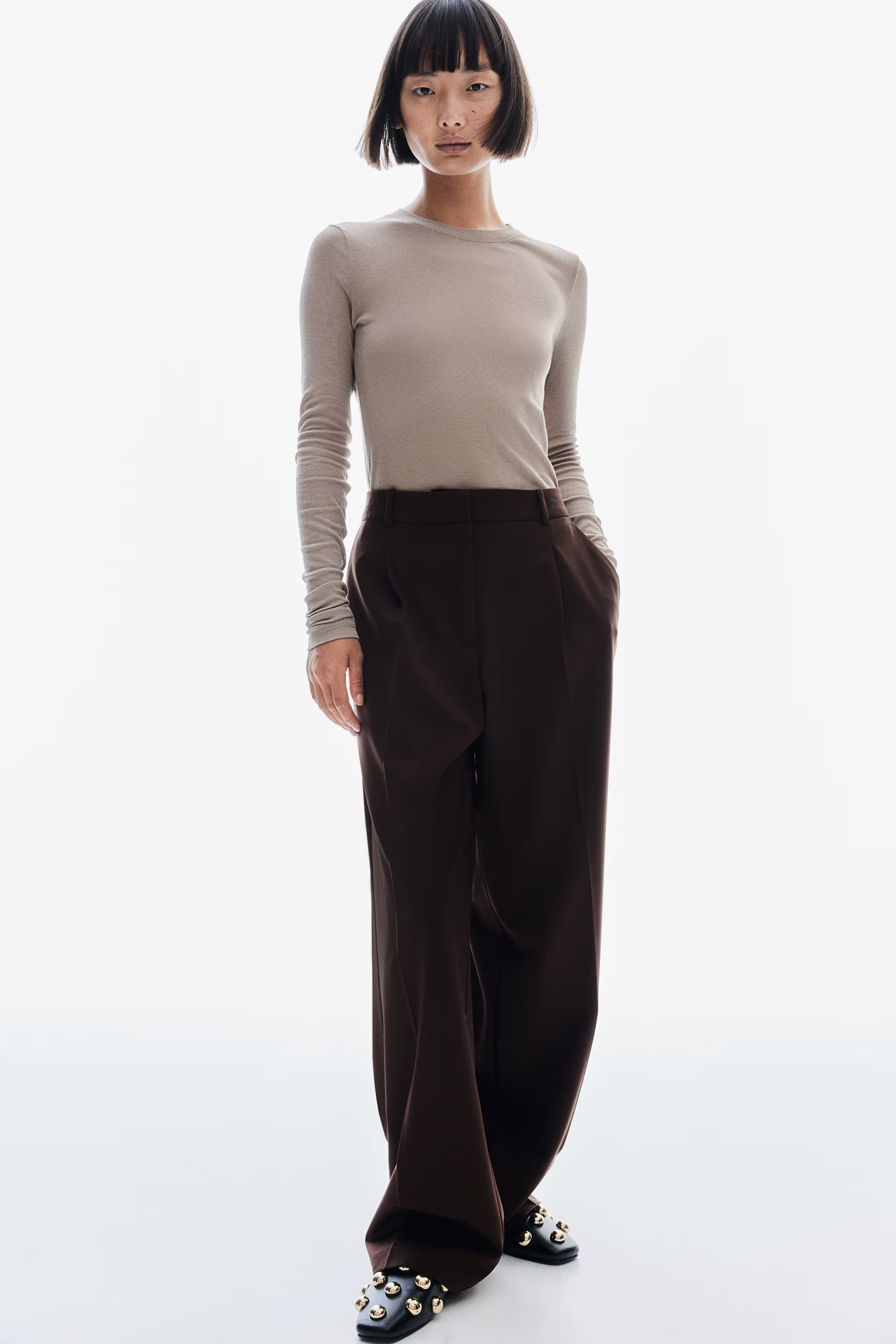 Wide trousers | H&M (UK, MY, IN, SG, PH, TW, HK)