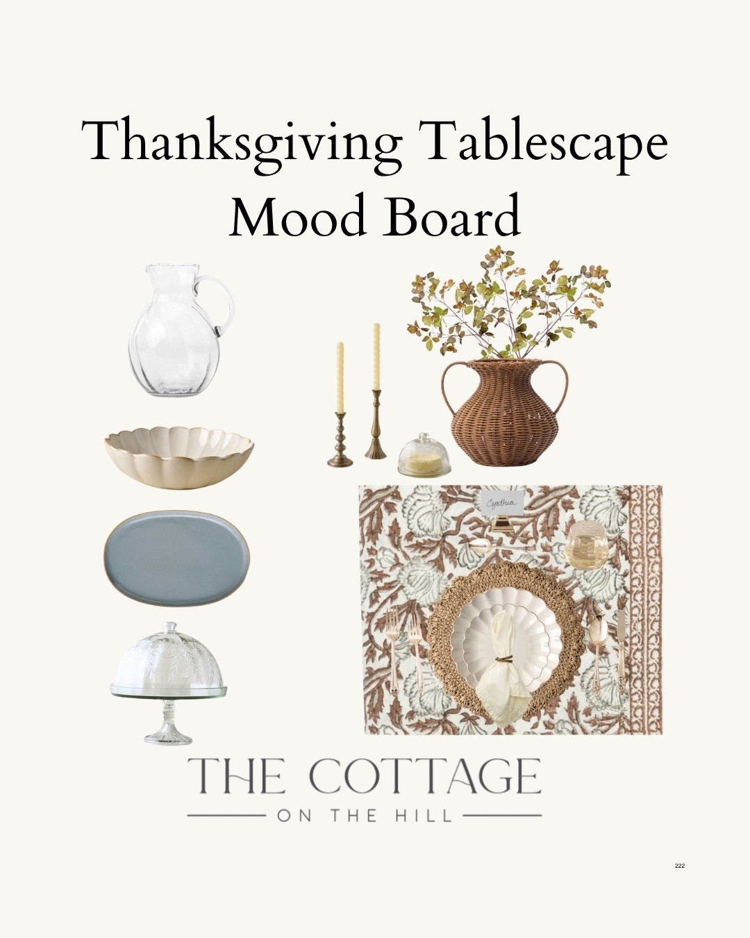 Thanksgiving tablescape inspiration for dinner this year 

#LTKHoliday #LTKStyleTip #LTKHome