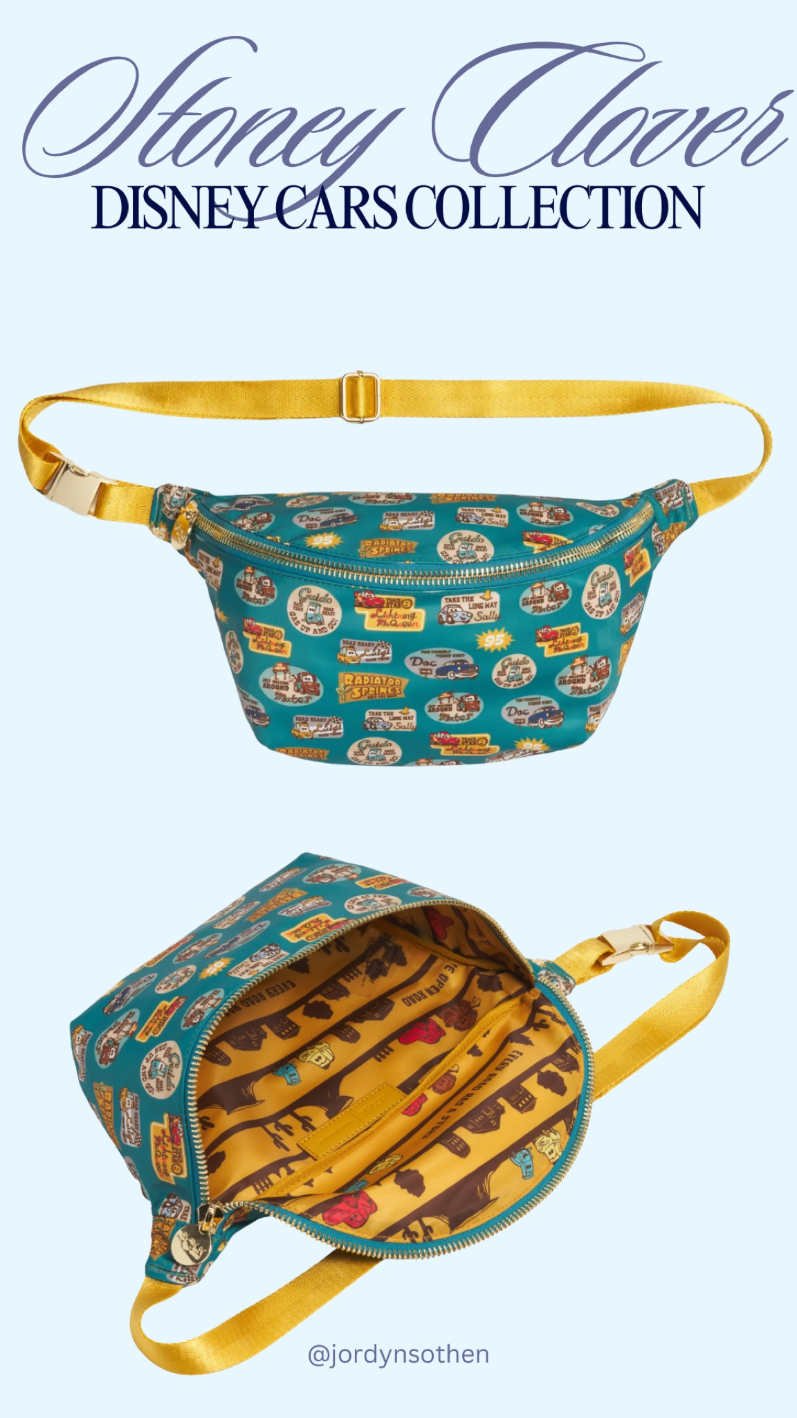 New Stoney Clover Lane x Disney Pixar Cars jumbo Fanny pack launches 05/07 at 10am❤️ Disney bag, Disney style, Disney parks, Disney outfits, Disney ootd, Disney ideas, Disney Inspo, travel pouches, Disney fanny pack, Disney crossbody bag, scl pouchette, lightning McQueen, Disney bound #disney 


