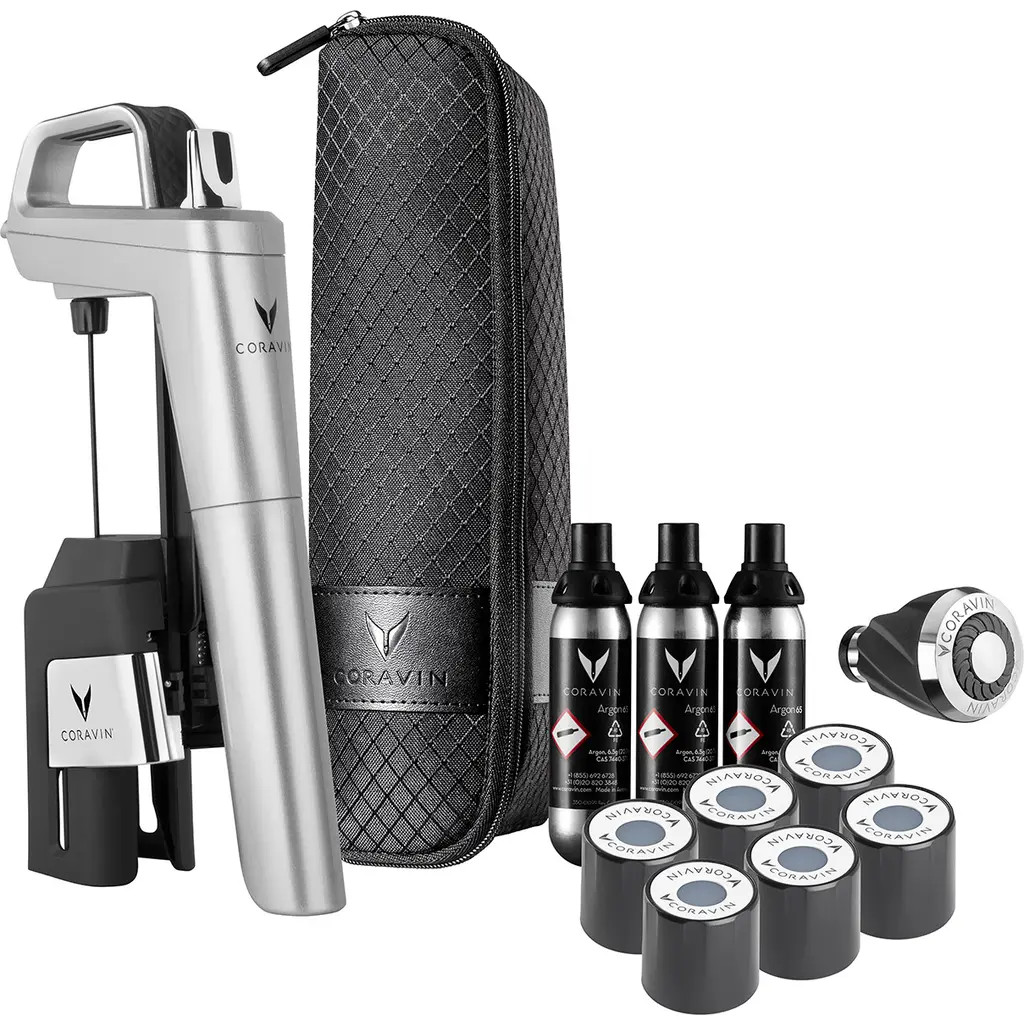 Coravin Timeless Six Plus Wine Preservation System in Silver at Nordstrom | Nordstrom