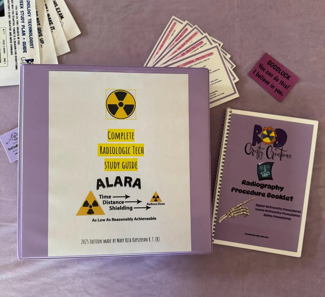 2025-2026 Complete Radiologic Technologist Study Guide Binder + Procedure Booklet - Etsy | Etsy (US)