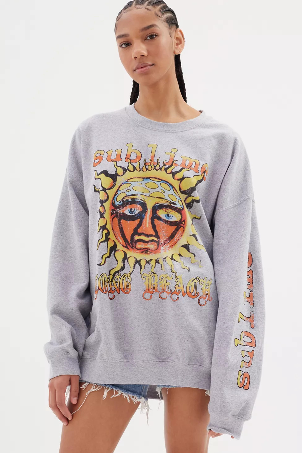 Sublime Sun Washed Pullover Sweatshirt | Urban Outfitters (US and RoW)