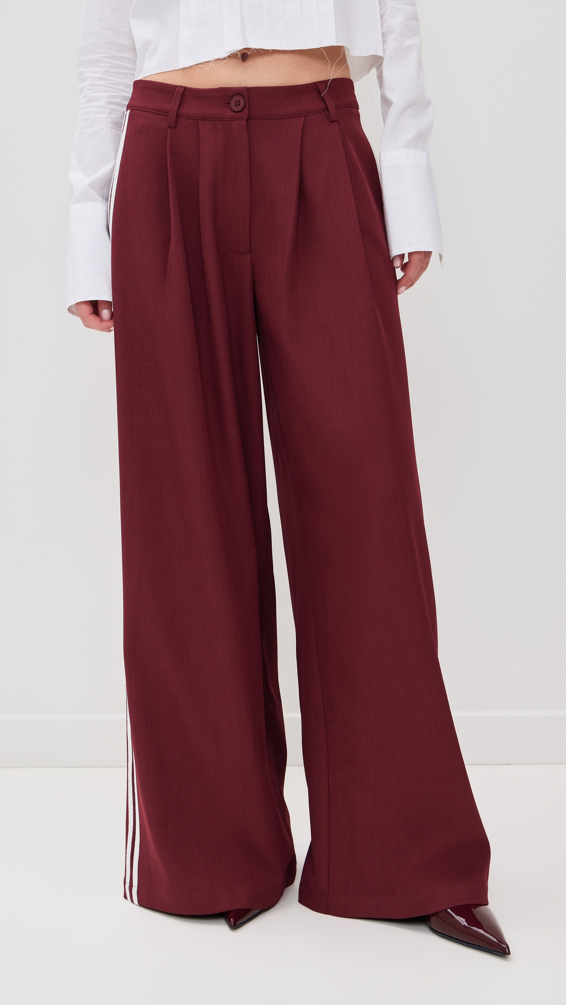 Lioness Serenity Pants Burgundy S | Shopbop