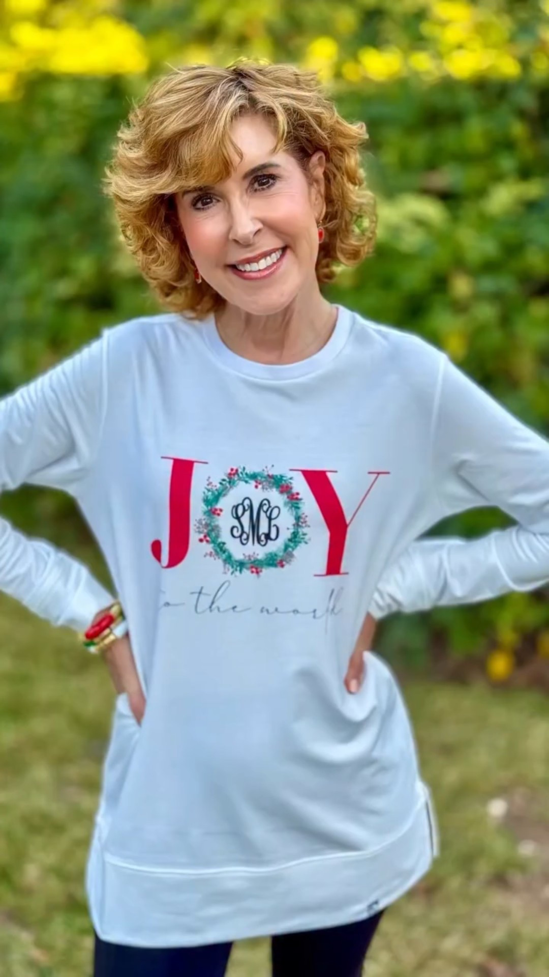 This darling personalized sweatshirt from my sweet pals @marleylilly is 30% off right now and monogrammed for free!


#LTKSeasonal #LTKHoliday #LTKFindsUnder50