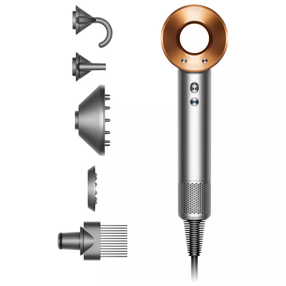 Dyson Supersonic Hair Dryer - Bright Nickel / Copper | argos.co.uk