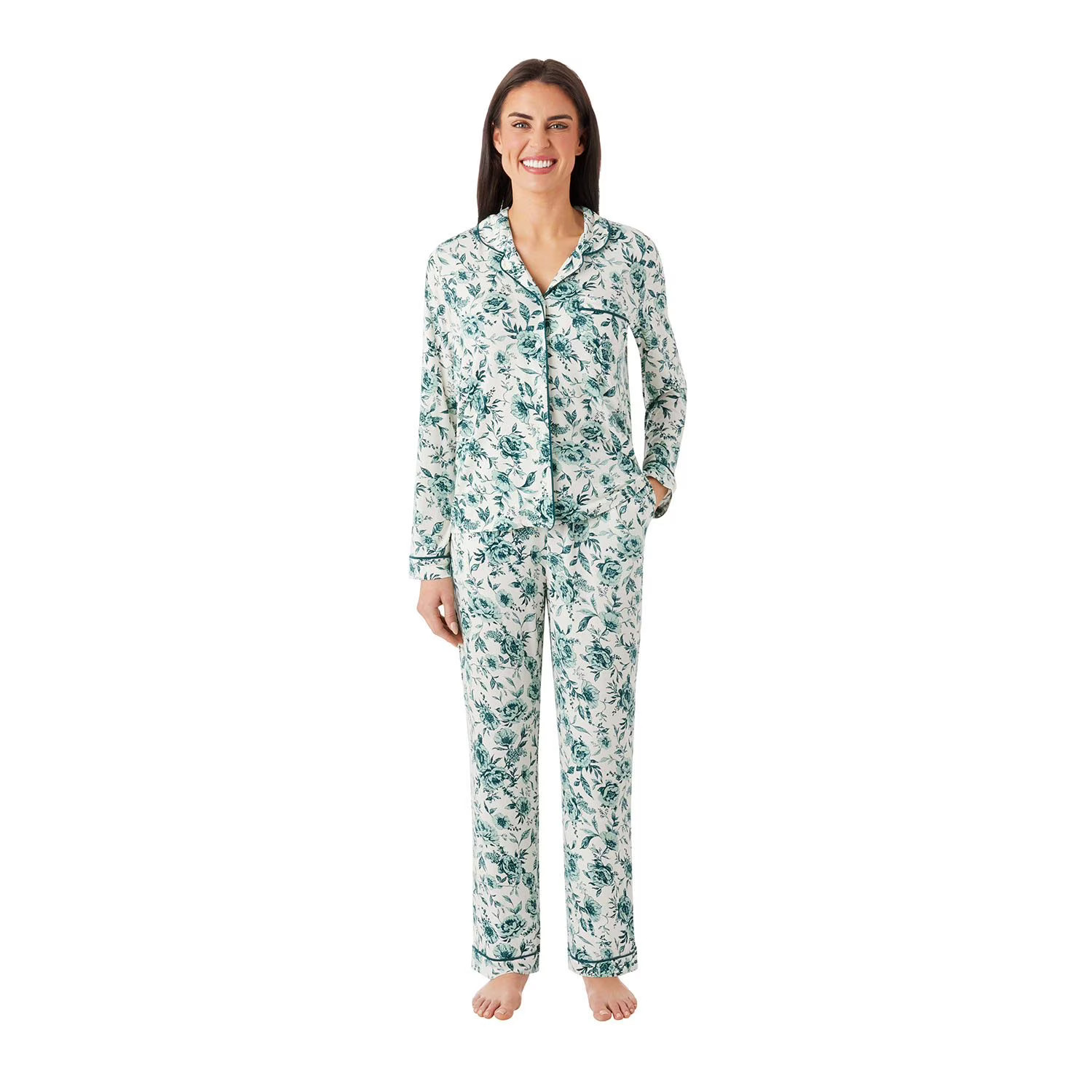 Member's Mark Women's 2-Piece Notch Collar Pajama Set | Sam's Club
