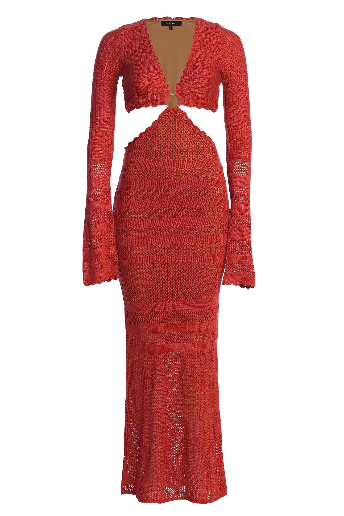 Berry Blossom Haven Maxi Dress | JLUXLABEL