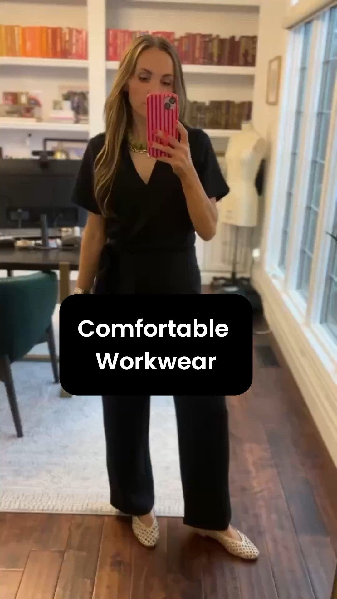@spanx is a great place for comfortable workwear, especially these jumpsuits from their Airessentials line. Get your true size

#LTKgrwm #LTKootd