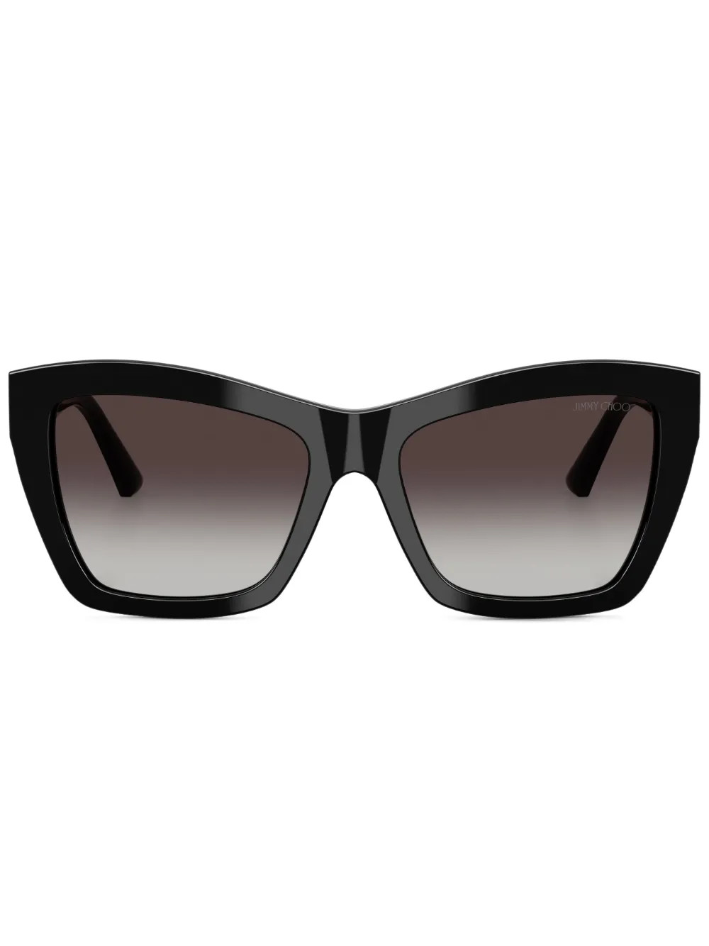 Jimmy Choo Eyewear cat-eye sunglasses - Black | Farfetch Global