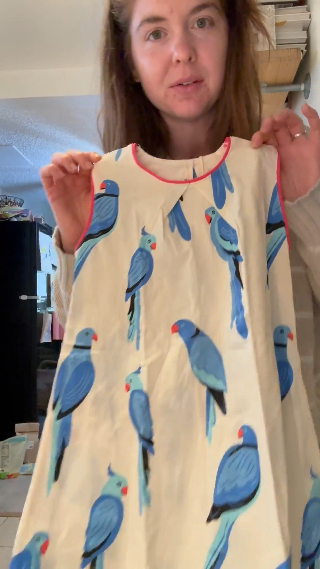 Toddler summer cotton dress blue birds 

#LTKKids #LTKFindsUnder50